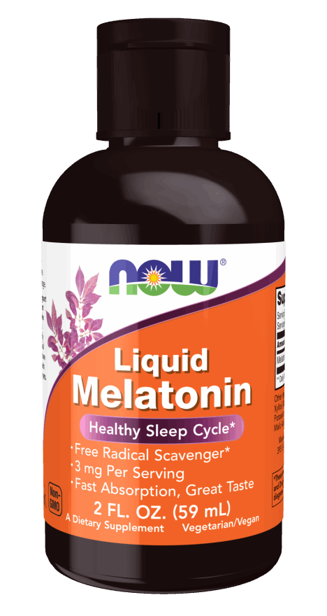 NOW Foods Liquid Melatonin 2 Fl.OZ