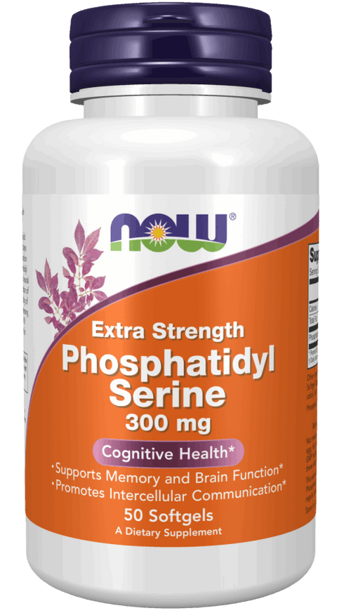 NOW Foods Phosphatidyl Serine Extra Strength 300mg 50Caps