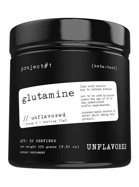 Project 1 Glutamine (50 Servings)