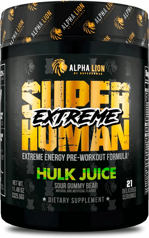 Alpha Lion SuperHuman Extreme Pre Workout 21 servings