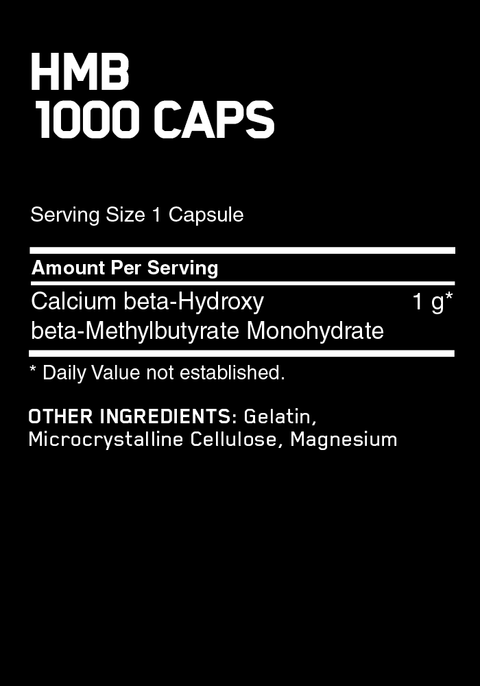 Optimum Nutrition HMB 1000 Caps 90caps - AdvantageSupplements.com