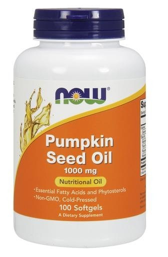 NOW Foods Pumpkin Seed Oil 1000mg 100softgels