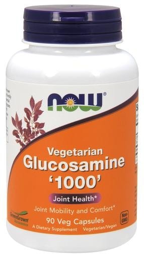 NOW Foods Vegetarian Glucosamine 1000 90 Veggie Caps