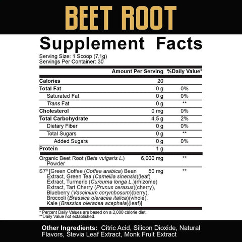 5% Nutrition Beet Root