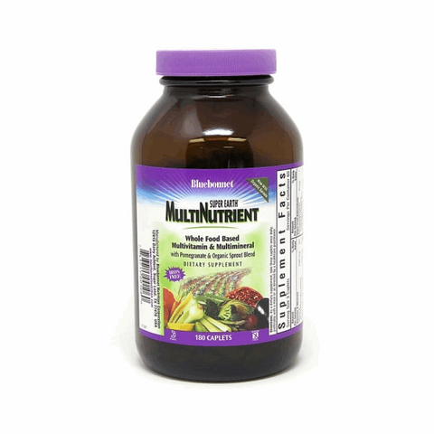 Bluebonnet Nutrition Super Earth Multinutrient (With Iron) 180 Caplets