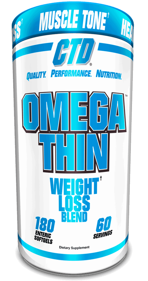 CTD Sports Omegathin | Weight Loss Blend 180softgels - AdvantageSupplements.com