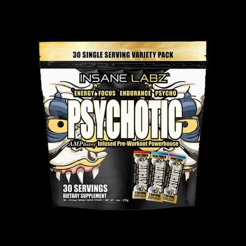 Insane Labz Psychotic Gold Variety Pack (30 Serving)