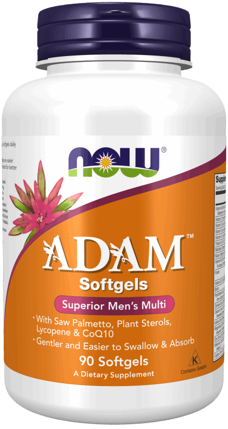 NOW Foods ADAM Men's Multiple Vitamin 90 Softgels