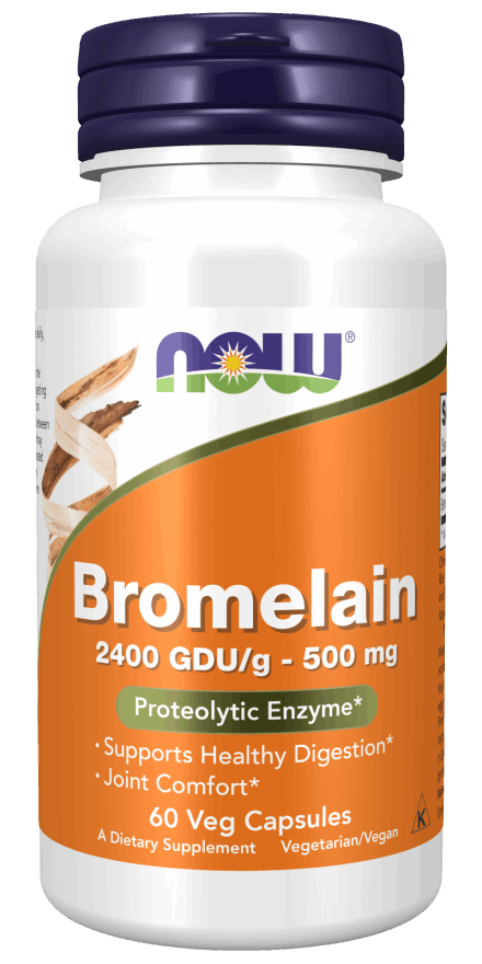 NOW Foods Bromelain 60 Veg Capsule