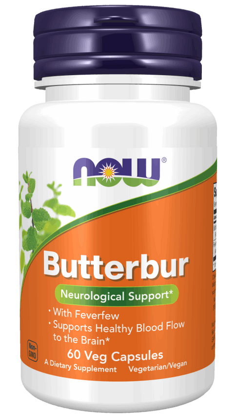 NOW Foods Butterbur 60 Capsules
