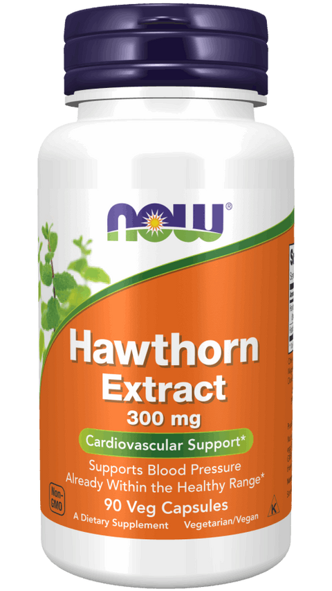 NOW Foods Hawthorn Extract 300mg 90 Capsules