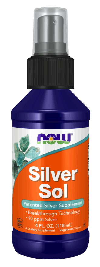 NOW Foods Silver Sol 10ppm 4 fl. oz