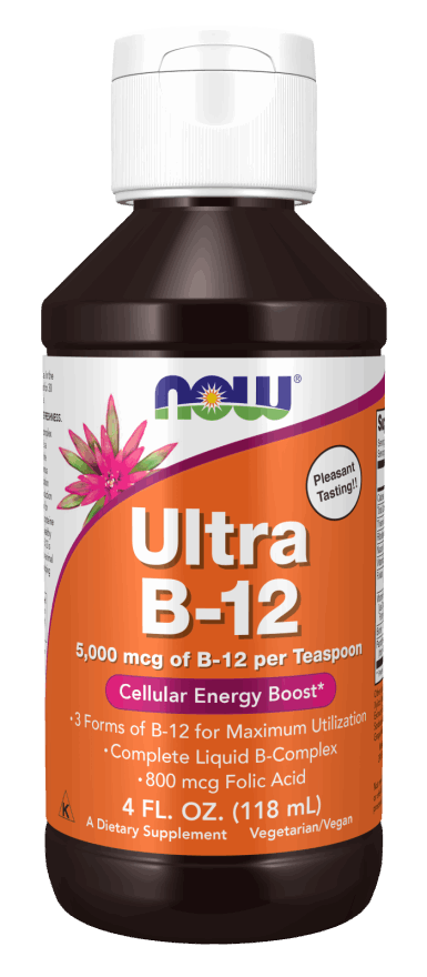 NOW Foods Ultra B-12 Liquid 4 fl. oz. (118mL)