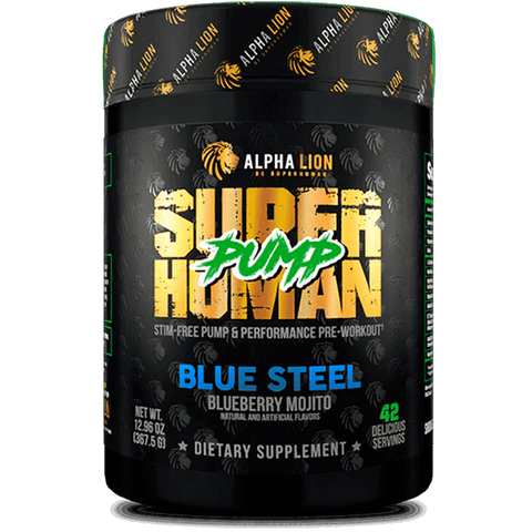 Alpha Lion SuperHuman Pump Stim-Free Pre Workout 42 servings