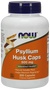 NOW Foods Psyllium Husk Caps 500mg 200 Veg. Capsules - AdvantageSupplements.com