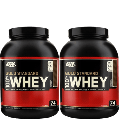 Optimum Nutrition Gold Standard 100% Whey 10 Pound Pack (2 x 5 lbs)