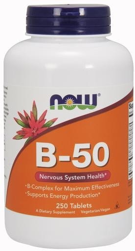 NOW Foods B-50 250tabs