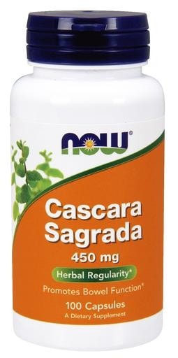 NOW Foods Cascara Sagrada 450mg 100caps