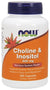 NOW Foods Choline & Inositol 500mg 100 caps