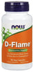 NOW Foods D-Flame 90 Veggie Caps