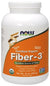 NOW Foods Fiber-3 Certified Organic 16oz (454g)