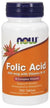 NOW Foods Folic Acid 800mcg with Vitamin B-12 250tabs
