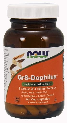 NOW Foods GR8-Dophilus 60 Veggie Caps