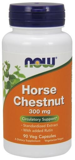 NOW Foods Horse Chestnut 300mg 90 Veggie Caps