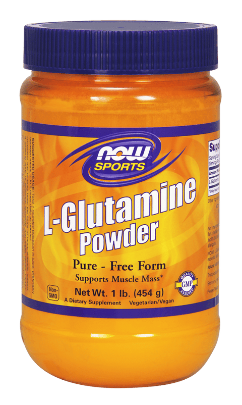 NOW Foods L-Glutamine Powder 1lb (454gm)