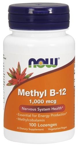 NOW Foods Methyl B-12 1000mcg 100 lozenges