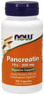 NOW Foods Pancreatin 10X-200mg 100caps