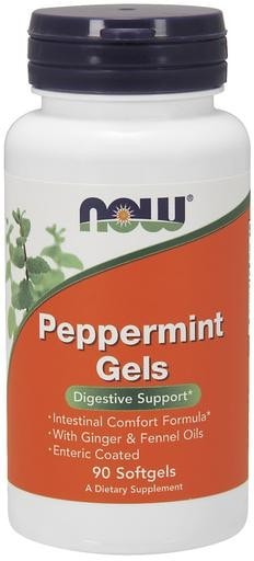 NOW Foods Peppermint Gels 90softgels
