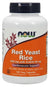 NOW Foods Red Yeast Rice 600mg with CoQ10 30mg 120 Veggie Caps