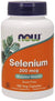 NOW Foods Selenium 200mcg 180 Veggie Caps
