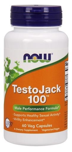 NOW Foods TestoJack 100 60 Veggie Caps