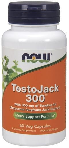 NOW Foods TestoJack 300 60 Veggie Caps