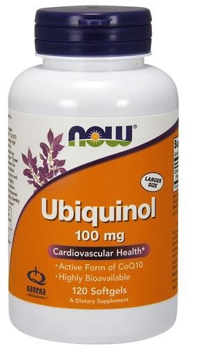NOW Foods Ubiquinol 100mg 120softgels