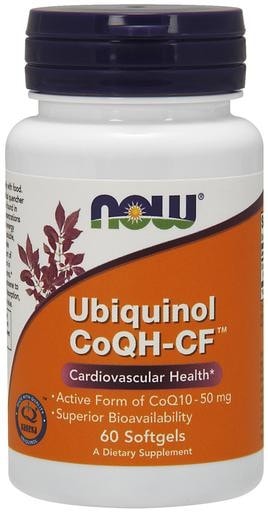 NOW Foods Ubiquinol CoQH-CF 60softgels