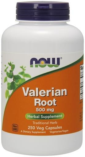NOW Foods Valerian Root 500mg 250 Veggie Caps