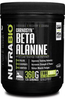 NutraBio Beta Alanine (CarnoSyn) Powder 360gm - AdvantageSupplements.com